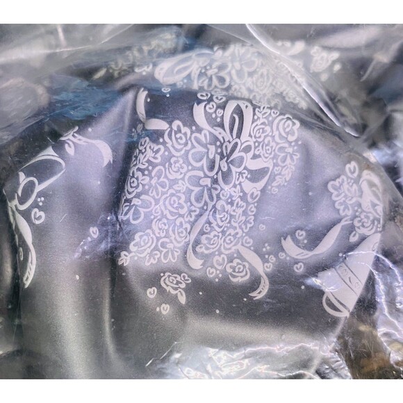 Latex Balloons Wedding Bells & Bouquets Print 100 Pieces 11" Round Silver NEW - Picture 6 of 6